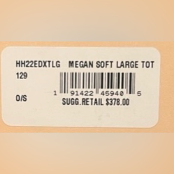 Rebecca Minkoff White Croc Megan Soft Large Tote Bag NWOT - Picture 11 of 11